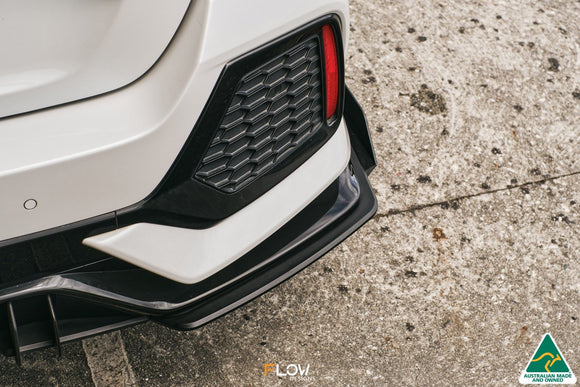 FLOW Designs  FK4/FK7 Civic RS Hatch PFL Rear Spats (Pair) - MODE Auto Concepts