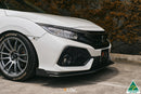 FLOW Designs  FK4/FK7 Civic RS Hatch PFL Front Lip Splitter - MODE Auto Concepts