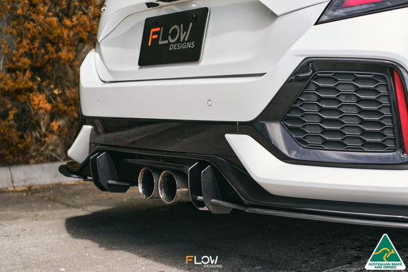 FK4/FK7 Civic RS Hatch PFL Flow-Lock Rear Diffuser - MODE Auto Concepts