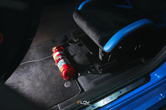 MK3 Focus RS Fire Extinguisher Bracket/Mount - MODE Auto Concepts