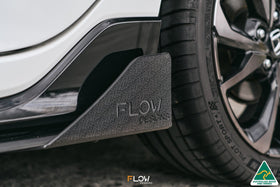 FLOW Designs  FK4/FK7 Civic RS Hatch FL Side Skirt Splitter Winglets (Pair) - MODE Auto Concepts