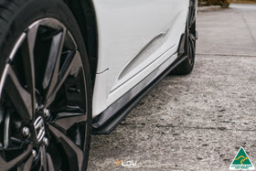 FLOW Designs  FK4/FK7 Civic RS Hatch FL Side Skirt Splitters (Pair) - MODE Auto Concepts