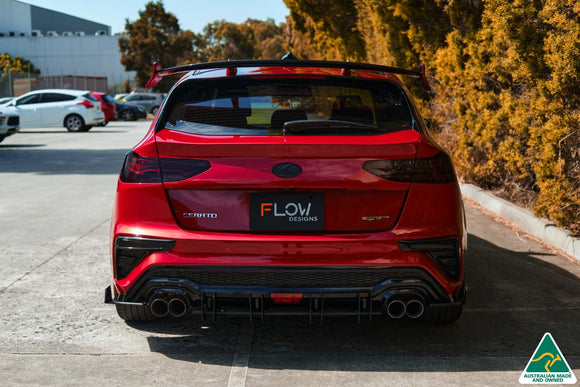 FLOW Designs  Cerato GT Hatch PFL Flow-Lock Rear Diffuser - MODE Auto Concepts
