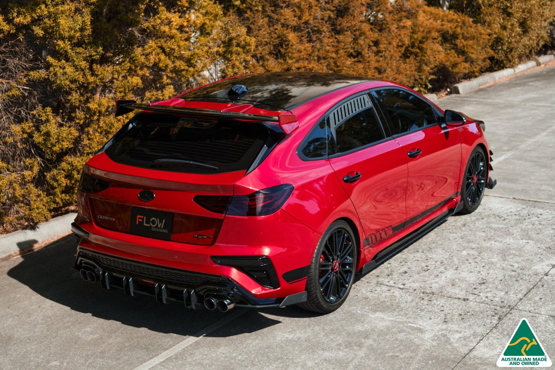 FLOW Designs  Cerato GT Hatch PFL Flow-Lock Rear Diffuser - MODE Auto Concepts