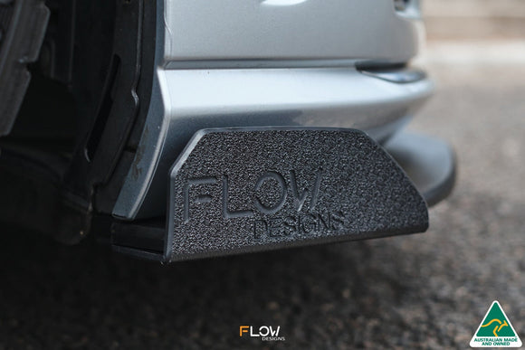 FLOW Designs  MK7 Golf R (EU/AU) Chassis Mounted Front Lip Splitter V3 - MODE Auto Concepts