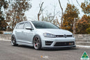 FLOW Designs  MK7 Golf R (USDM) Chassis Mounted Front Lip Splitter V3 - MODE Auto Concepts