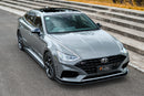 FLOW Designs  DN8 Sonata N Line 2020-2023 Front Lip Splitter & Reinforcement Bracket - MODE Auto Concepts