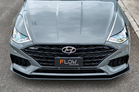FLOW Designs  DN8 Sonata N Line 2020-2023 Front Lip Splitter & Reinforcement Bracket - MODE Auto Concepts