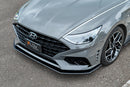 FLOW Designs  DN8 Sonata N Line 2020-2023 Front Lip Splitter & Reinforcement Bracket - MODE Auto Concepts