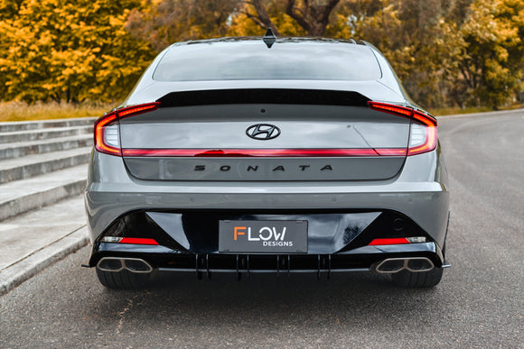 FLOW Designs  DN8 Sonata N Line 2020+ Flow-Lock Rear Diffuser - MODE Auto Concepts