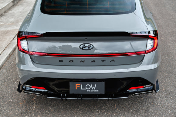 FLOW Designs  DN8 Sonata N Line 2020+ Flow-Lock Rear Diffuser - MODE Auto Concepts
