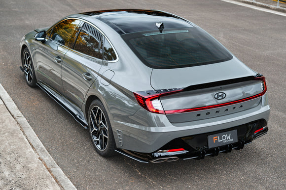 FLOW Designs  DN8 Sonata N Line 2020+ Flow-Lock Rear Diffuser - MODE Auto Concepts