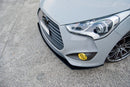 FLOW Designs  Veloster SR Turbo Front Lip Splitter - MODE Auto Concepts