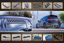 FLOW Designs  MK7.5 Golf GTI Full Lip Splitter Set with Flow-Lock Rear Diffuser - MODE Auto Concepts