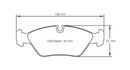 Pagid Brake Pad Set E1144 RSL29-2