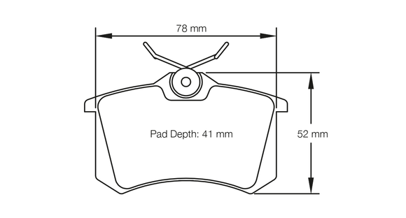 Pagid Brake Pad Set E1158 RSL29
