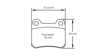 Pagid Brake Pad Set E1177 RSH42 - 0