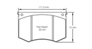 Pagid Brake Pad Set E1191 RSH29E-2