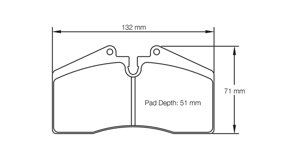 Pagid Brake Pad Set E1204 RS14