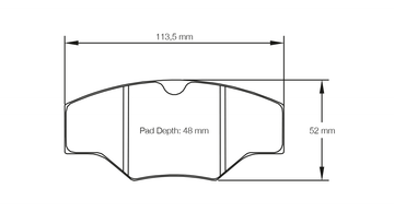 Pagid Brake Pad Set E1265 RST5 - 0