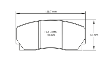 Pagid Brake Pad Set E1269 RSH42 - 0