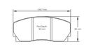 Pagid Brake Pad Set E1269 RSL29-2