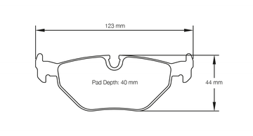 Pagid Brake Pad Set E1285 RS42 - 0
