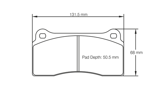 Pagid Brake Pad Set E1287 RSL1