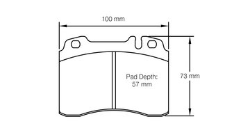 Pagid Brake Pad Set E1291 RSH29E - 0