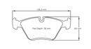 Pagid Brake Pad Set E1295 RSL1-2