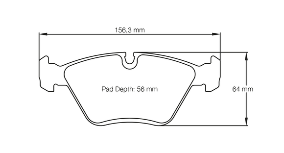 Pagid Brake Pad Set E1295 RSL1