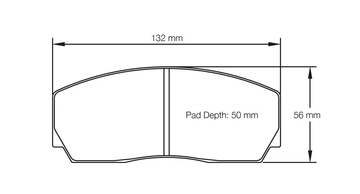 Pagid Brake Pad Set E1361 RSH42 - 0