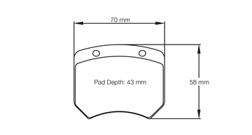 Pagid Brake Pad Set E1363 RS14 - 0