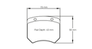 Pagid Brake Pad Set E1363 RSH42-2