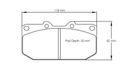 Pagid Brake Pad Set E1406 RSL29-2