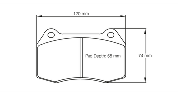 Pagid Brake Pad Set E1427 RSL29 - 0