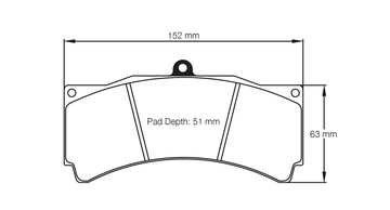 Pagid Brake Pad Set E1538 RSL29 - 0