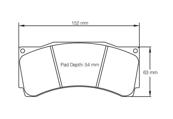 Pagid Brake Pad Set E1539 RST3