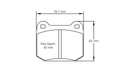 Pagid Brake Pad Set E1587 RSL29-2
