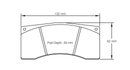 Pagid Brake Pad Set E1595 RSL29-2