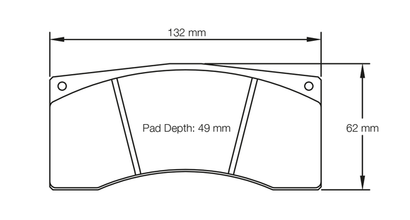 Pagid Brake Pad Set E1674 RS44