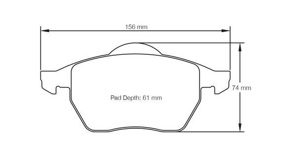 Pagid Brake Pad Set E1678 RS42