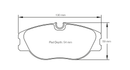 Pagid Brake Pad Set E1702 RSL29-2