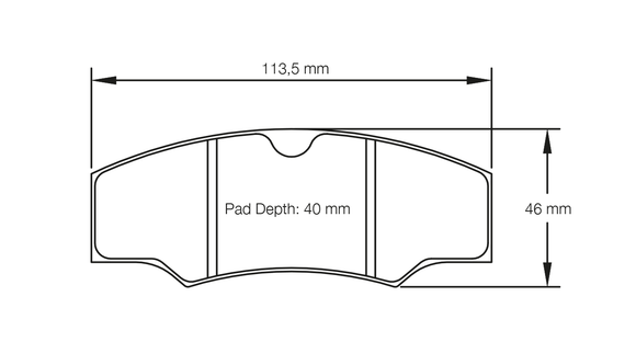 Pagid Brake Pad Set E1749 RSH42