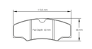 Pagid Brake Pad Set E1749 RSL29-2