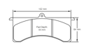Pagid Brake Pad Set E1798 RST1-2