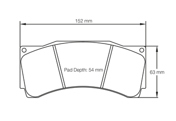Pagid Brake Pad Set E1904 RSL29 - 0