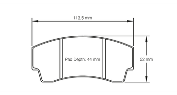 Pagid Brake Pad Set E2127 RST3 - 0