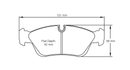 Pagid Brake Pad Set E2180 RST3-2