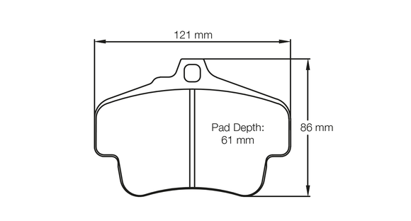 Pagid Brake Pad Set E2405 RSL29